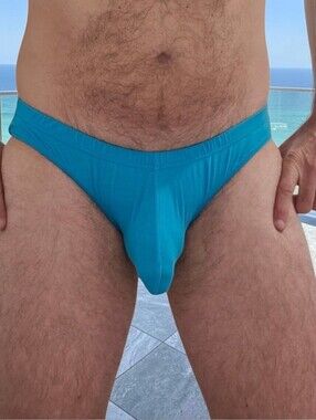 Men's Stretch Briefs Blue Underwear